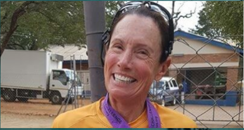 First Handcycle Marathon in Seven South African Countries in 8 days (female). Elizabeth Sanden