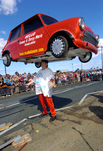 162 kg car headbalance