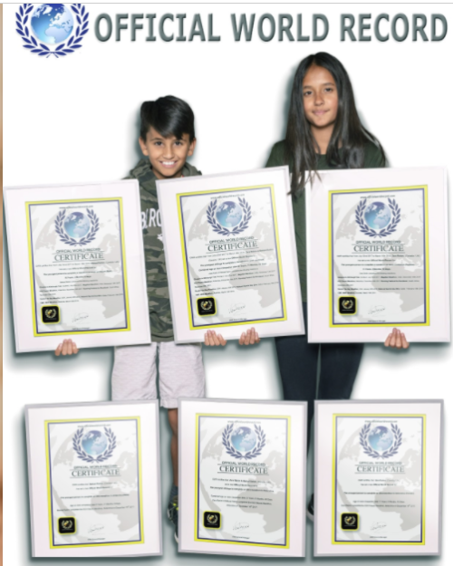 CANADIAN CITIZENS MEKAAL RAHIM, 10 AND ZARA RAHIM, 11 HAVE BROKEN 6 WORLD RECORDS IN MARATHON RUNNING