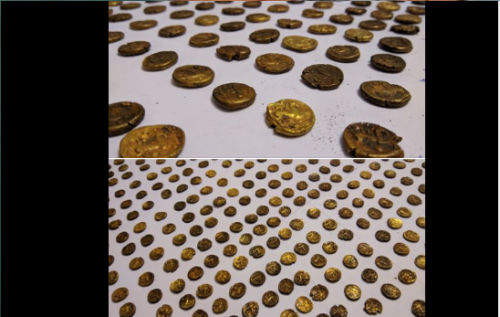 The gigantic treasure of 70,000 Celtic coins