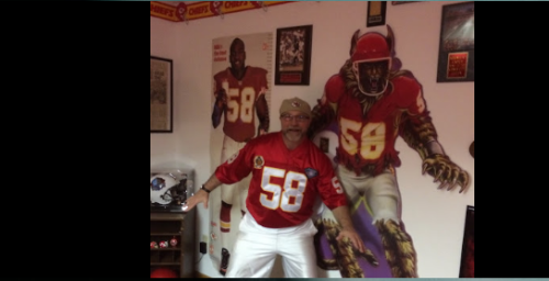 World's largest collection of Kansas City Chiefs related memorabilia.