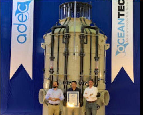 The world's biggest protein skimmer