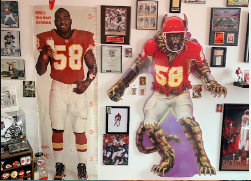 World's largest collection of Kansas City Chiefs related memorabilia.