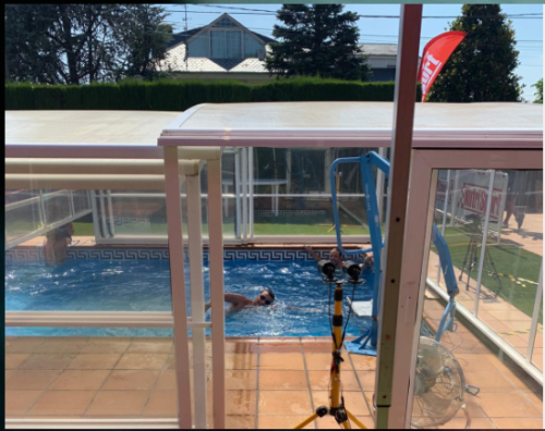 LONGEST CONTINUOUS SWIM BY A MAN IN A COUNTER CURRENT POOL