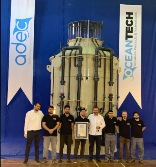 The world's biggest protein skimmer
