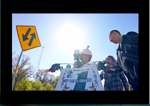 Bryan Jackson from USA sets the Official World Record #4 on the WorldLongest-Slowest