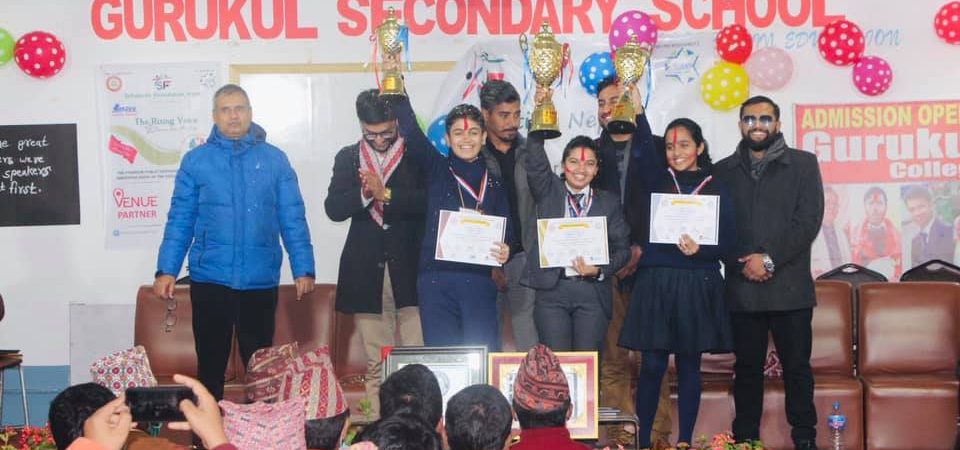 Fastest Public Speaking Tournament - 'The Rising Voice 2021' by Scholastic Foundation Nepal