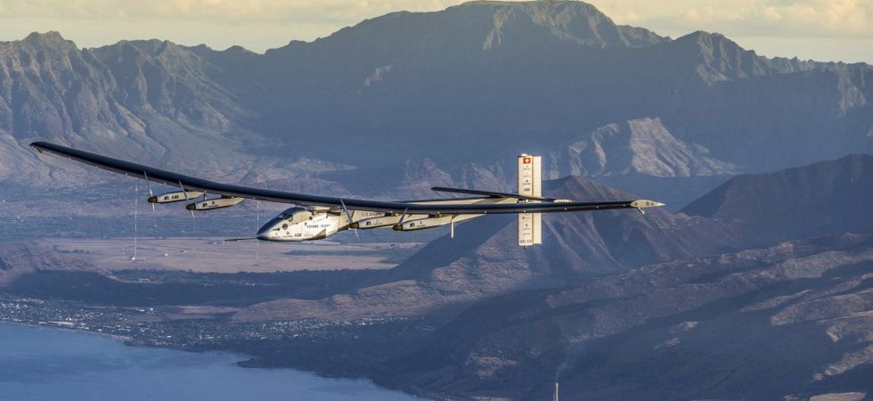 First solar plane that has completed a round the world trip