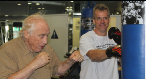 RON SARCHIAN STRIKES BACK WITH THE PUNCH BAG MARATHON WORLD RECORD