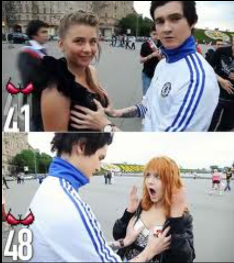 SAM NICKEL TOUCHES 1000 WOMEN'S BREASTS