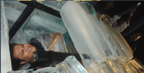 THE FREEZE – FROZEN ALIVE IN ICE