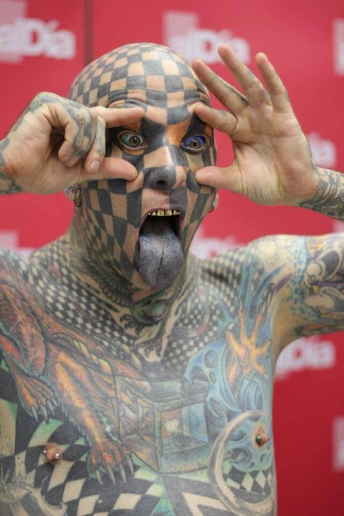 Tatuajes más interna de la Tierra