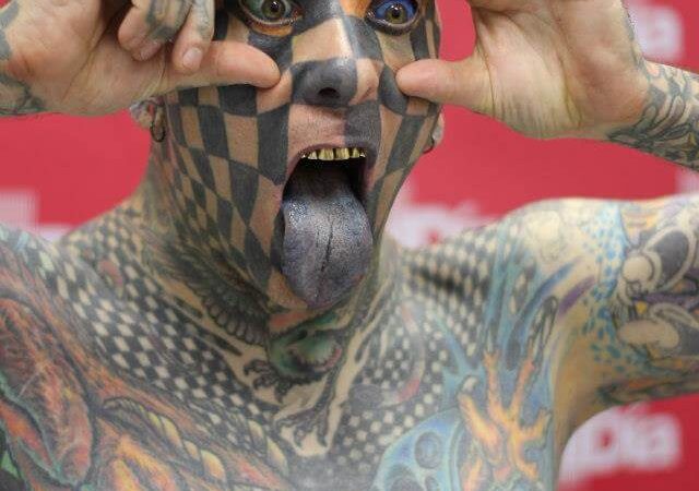 Tatuajes más interna de la Tierra