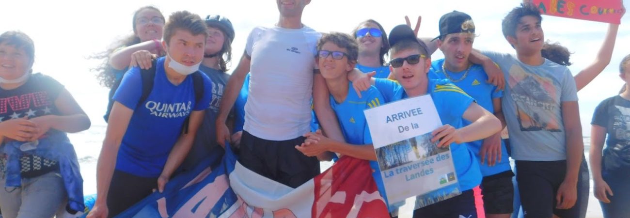 The Fastest Run Across the Landes Region of France.
