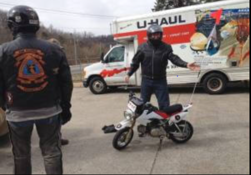 The Longest journey on a Pocketbike (Minimoto) 2014 1
