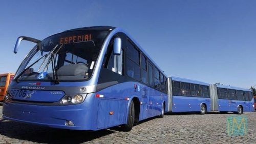 The longest and busiest passenger bus