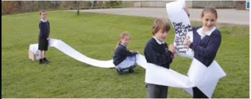 The world’s longest letter 1