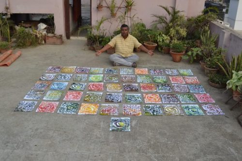 World’s fastest painter