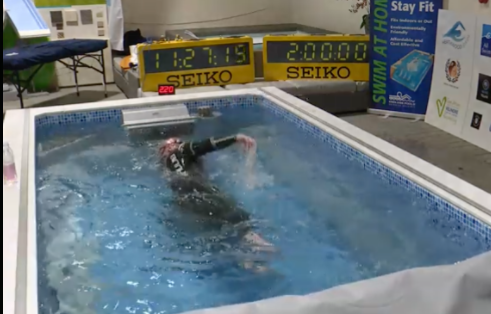 World's longest wetsuit swim in an endless swimming pool3